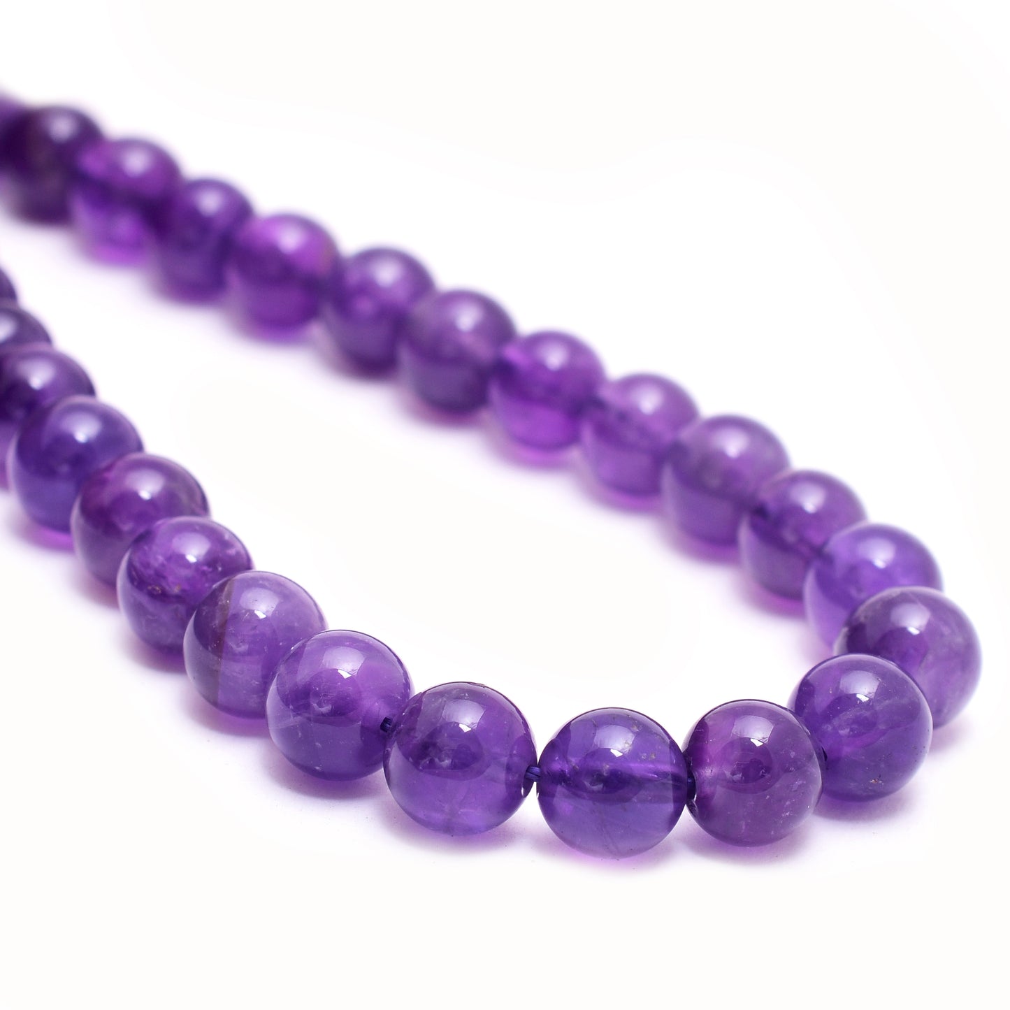 Kamal Gems | Amethyst Gemstone Bead Strand, 15"