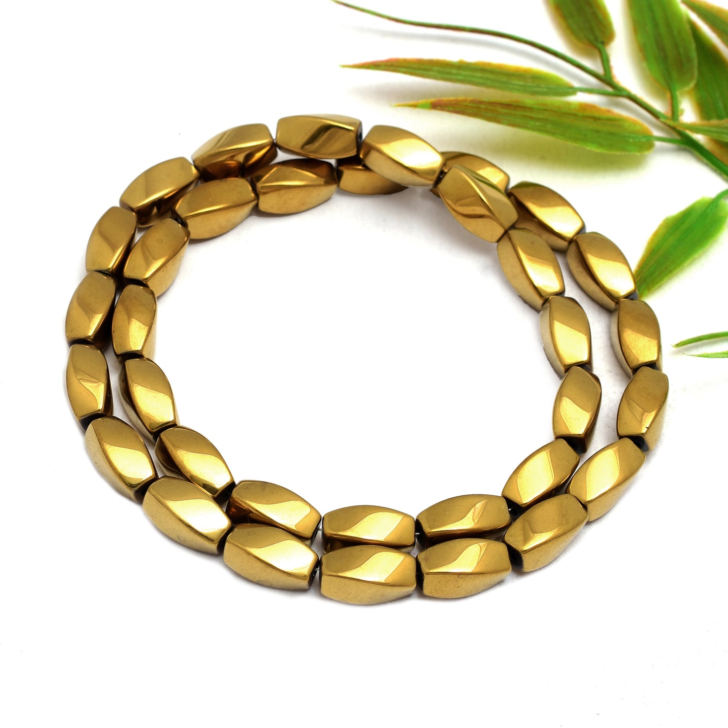 Kamal Gems | Fancy-Shaped Hematite Beads Strand