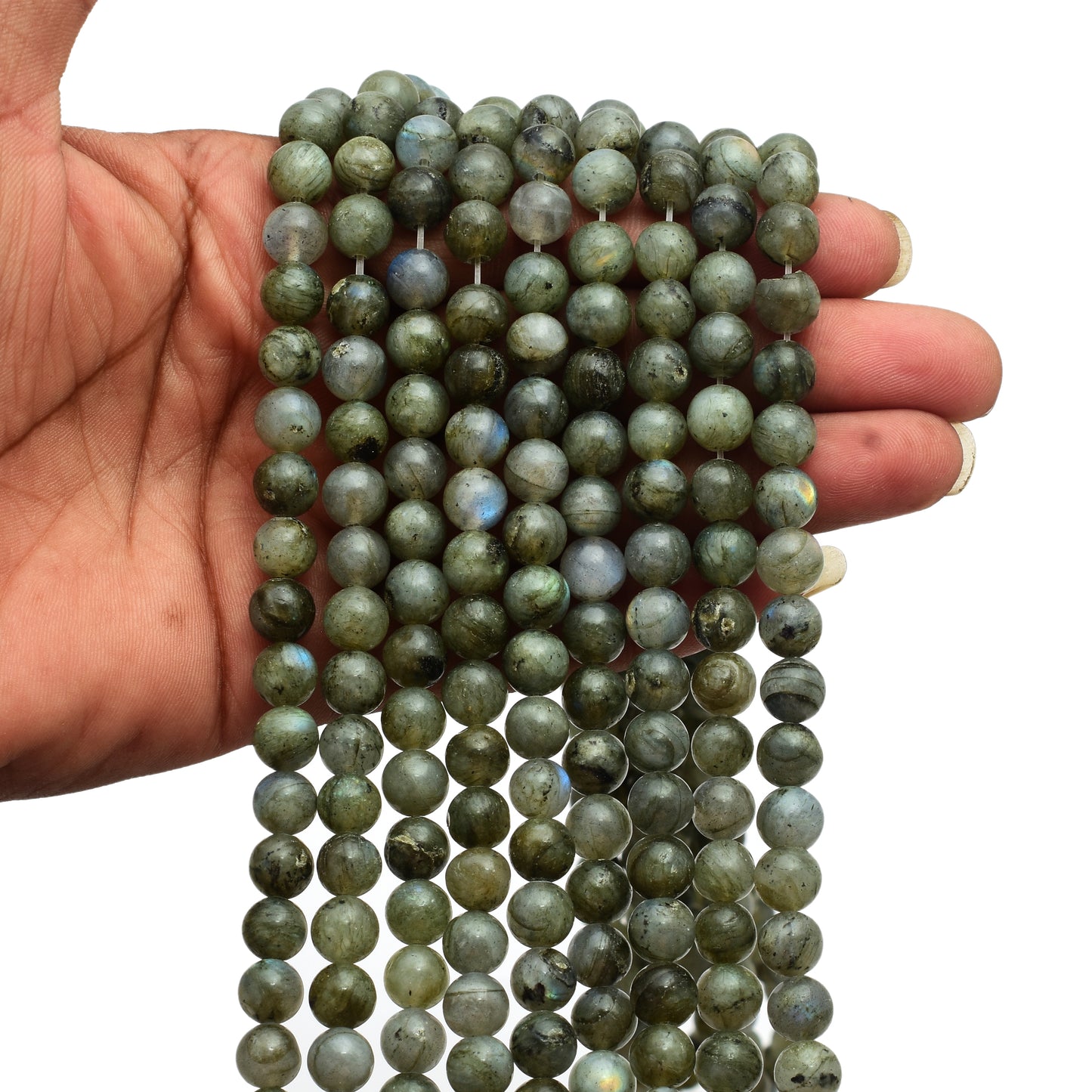 Kamal Gems | Labradorite Gemstone Beads Strand, 15"