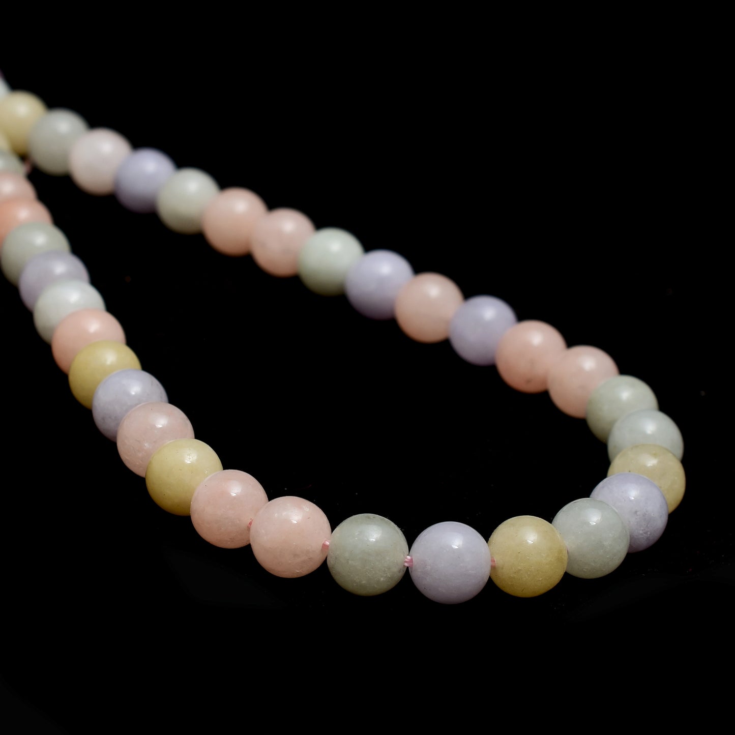 Kamal Gems | Morganite (Dyed) Gemstone Bead Strand, 15"