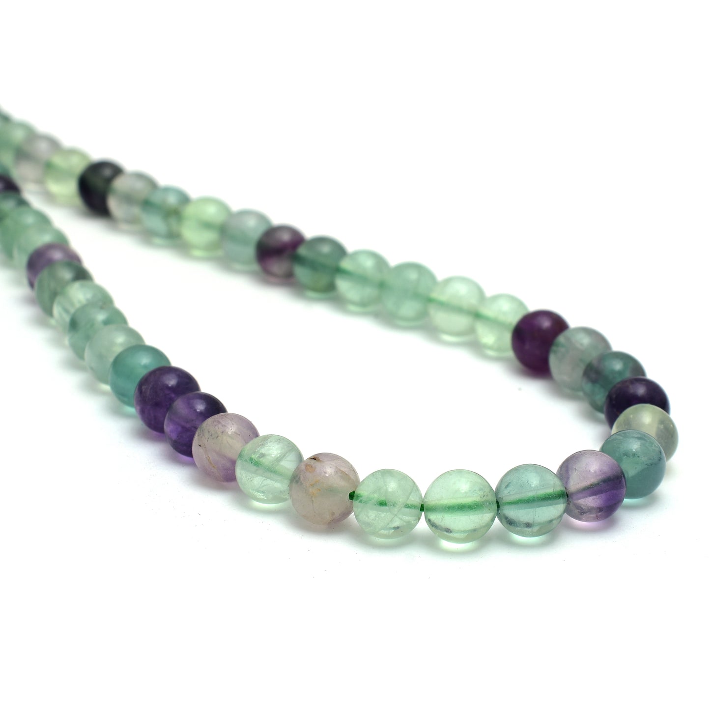 Kamal Gems | Multi-Fluoride Gemstone Beads, 15"
