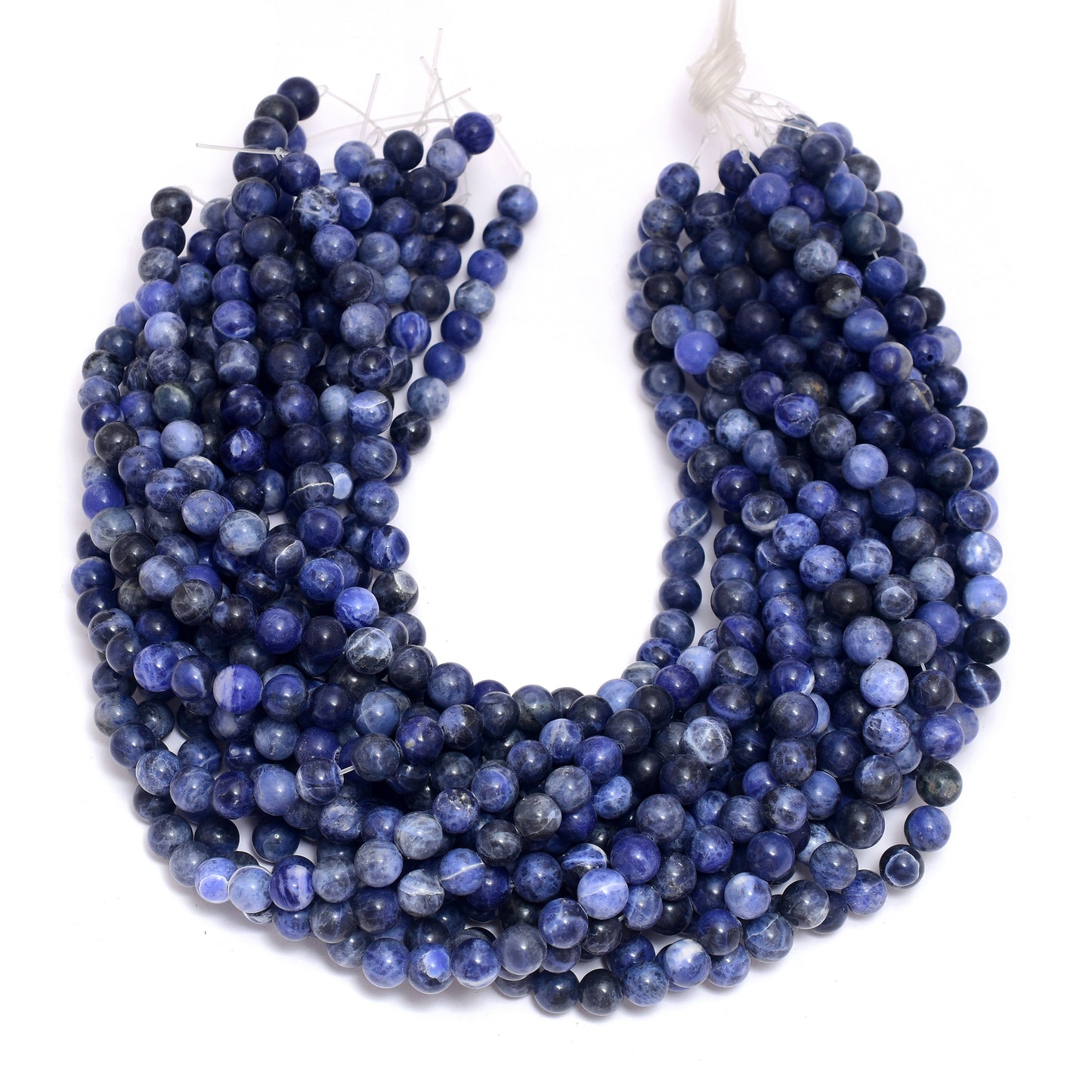 Kamal Gems | Sodalite Gemstone Bead Strand, 15"