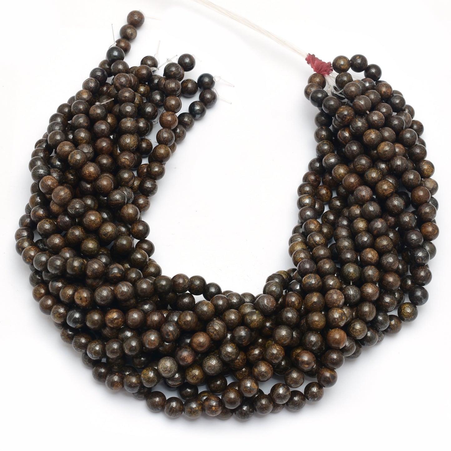 Kamal Gems | Bronzite Gemstone Bead Strand, 15"