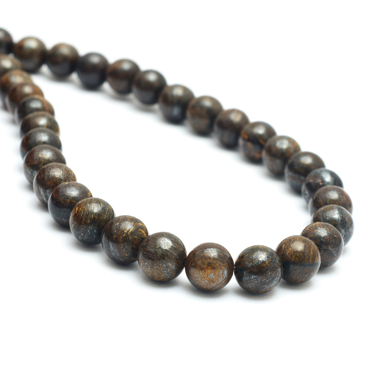 Kamal Gems | Bronzite Gemstone Bead Strand, 15"