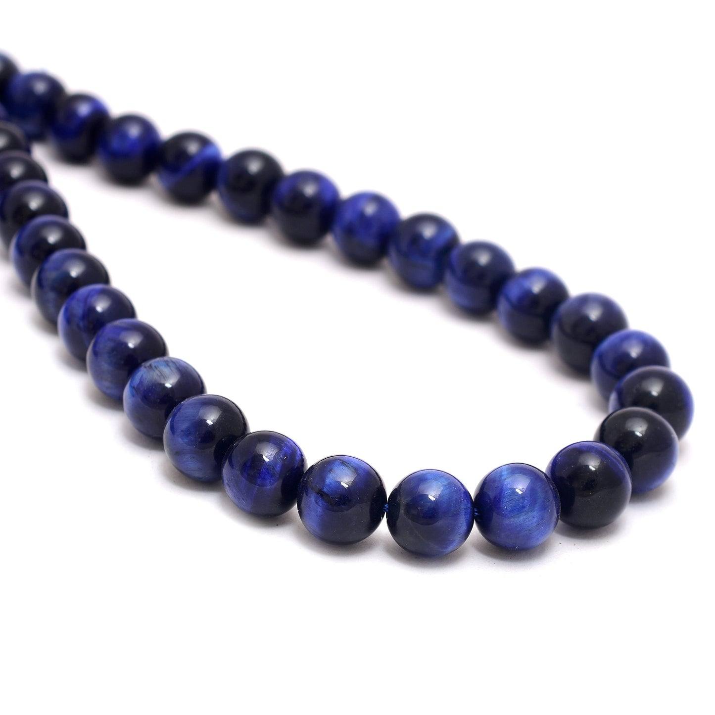Kamal Gems | Star Tiger Eye Gemstone Bead Strand, 15"