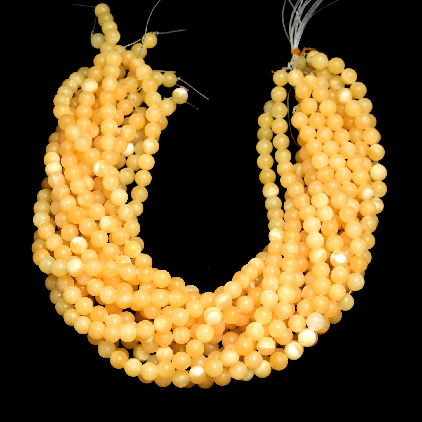 Kamal Gems | Calcite Gemstone Bead Strand, 15"