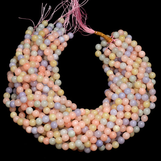 Kamal Gems | Morganite (Dyed) Gemstone Bead Strand, 15"