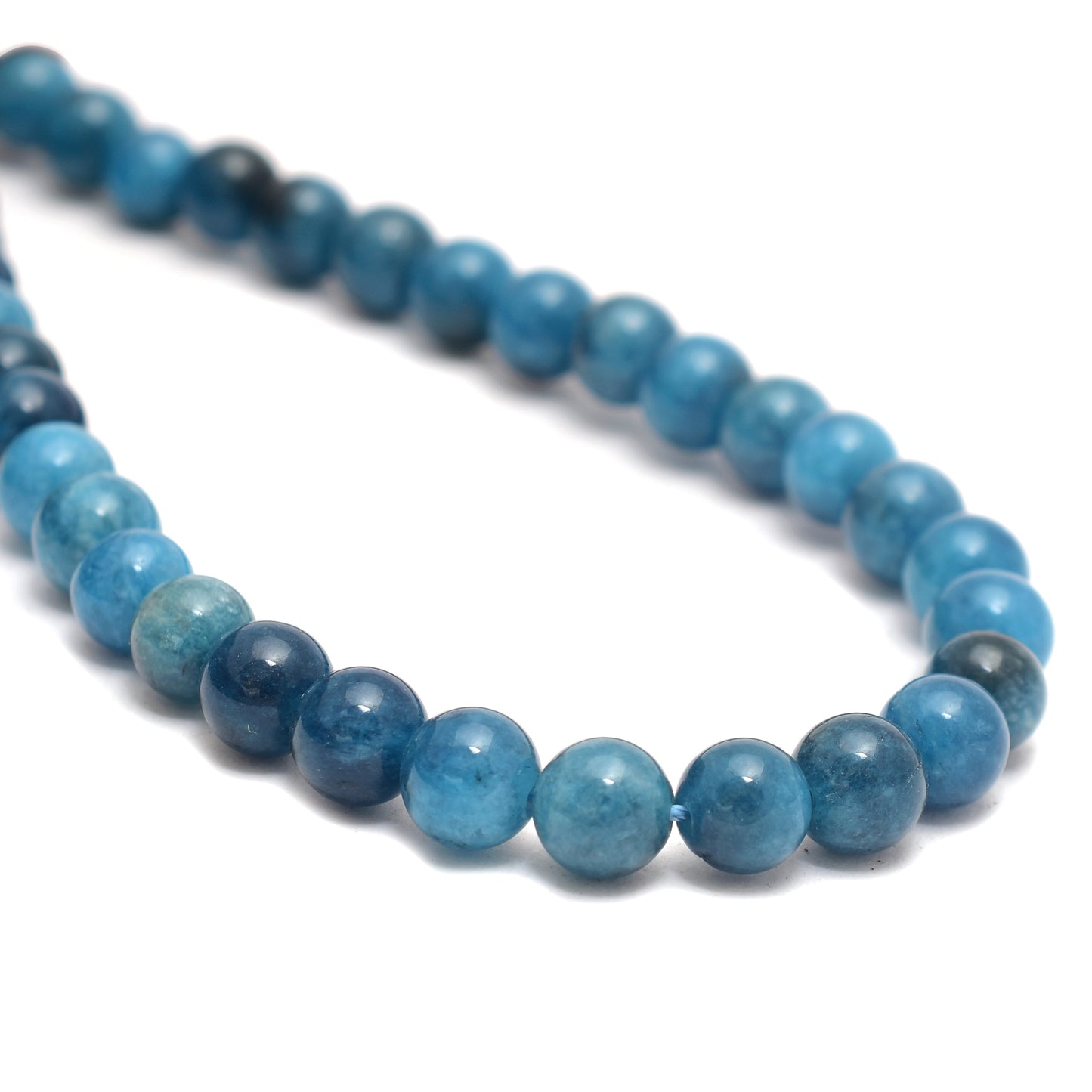 Kamal Gems | Neon Apatite Gemstone Bead Strand, 15"