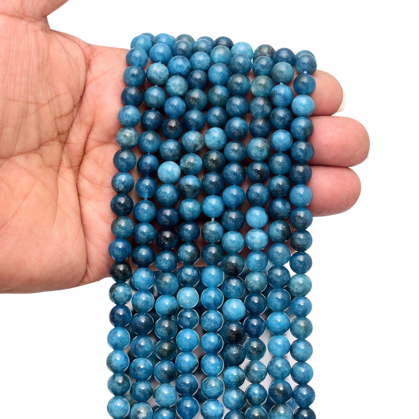 Kamal Gems | Neon Apatite Gemstone Bead Strand, 15"