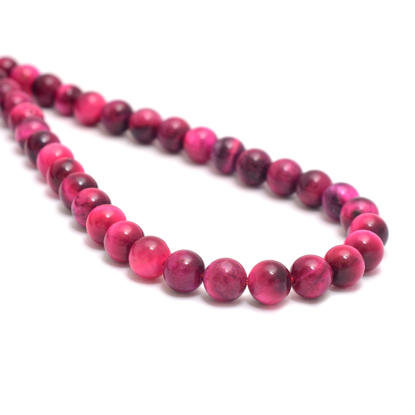 Kamal Gems | Star Tiger Eye Gemstone Bead Strand, 15"